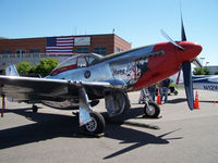 N11636 @ KBJC - Stang Evil Parked