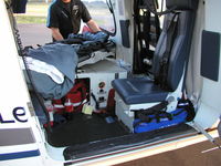 N30NM @ KLVN - Patient area of Air Care 2. - by Mitch Sando