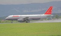 OE-LBQ @ GRZ - LAUDA  A320-214 - by Dieter Klammer