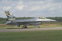FA-101 @ EBBL - Tail painted for 90 th anniversary 1 Squadron Thistle badge. - by Robert Roggeman