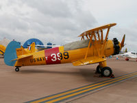 N67193 @ EGVA - Boeing Stearman Kaydet N2S-5/RIAT Fairford - by Ian Woodcock