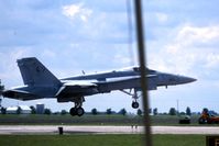 164702 @ DVN - F/A-18D at the Quad Cities Air Show - by Glenn E. Chatfield
