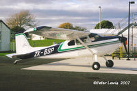 ZK-BSP @ NZTG - smooth old Cessna - by Peter Lewis