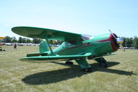 N80309 @ KOSH - Beech G17S - by Mark Pasqualino