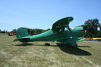 N80309 @ KOSH - Beech G17S - by Mark Pasqualino