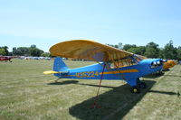 N35224 @ KOSH - Piper J3L-65 - by Mark Pasqualino