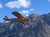 F-BVOZ - PA 19 F BVOZ over French Alps - by D LORENTZ