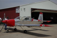 N72NJ @ OXV - Stop for fuel on way to OshKosh - by Floyd Taber