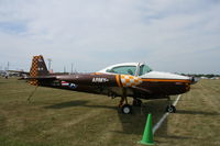 N8576H @ KOSH - North American Navion - by Mark Pasqualino