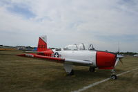 N121BC @ KOSH - Beech T-34A - by Mark Pasqualino