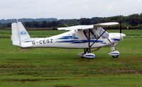 G-CEGZ @ EGCB - Ikarus C42 FB80