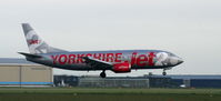 G-CELB @ AMS - Taken on a gloomy evening at Schipol - by Steve Staunton