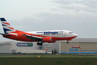 OK-SWV @ AMS - Taken on a gloomy evening at Schipol - by Steve Staunton