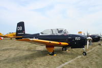 N816DB @ KOSH - Beech T-34B - by Mark Pasqualino