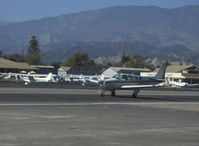 N113TM @ SZP - 1983 Beech B36TC BONANZA, Continental TSIO-520 Turbo Charged 300 Hp, fast taxi Runway 22 - by Doug Robertson