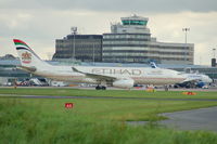 A6-EYW @ EGCC - Etihad - Taxiing - by David Burrell