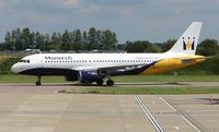 G-MPCD @ EGGW - Monarch A320 - by Terry Fletcher