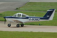 G-BOMO @ EGCC - Piper - Taxiing - by David Burrell