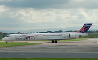 HB-JIB @ EGCC - BritishJET.com - Taxiing - by David Burrell