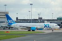 G-VKNA @ EGCC - Excel Airways - Taxiing - by David Burrell