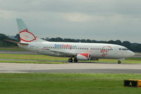 G-BYZJ @ EGCC - BMI baby - Taxiing - by David Burrell
