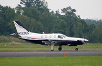 N223EA @ PDK - Landing Runway 20L - by Michael Martin