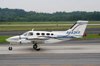 N44349 @ PDK - Taxing to Signature Flight Services - by Michael Martin