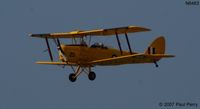N6463 @ LFI - The Tiger Moth headed out of Langley - by Paul Perry