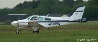 N6140N @ LFI - Takeoff roll, looks like she's on grass