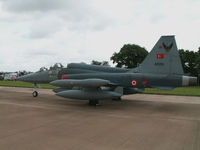 4009 @ EGVA - NF-5B/133 Filo Turkish AF/RIAT Fairford - by Ian Woodcock