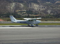 N5266R @ SZP - 1974 Cessna 172M, Lycoming O-320-E2D 150 Hp, takeoff roll Rwy 22 - by Doug Robertson
