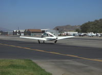 N856R @ SZP - 1959 Beech 35-33 DEBONAIR, Continental IO-470-J 225 Hp, taxi to Rwy 22 - by Doug Robertson