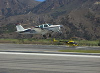 N856R @ SZP - 1959 Beech 35-33 DEBONAIR, Continental IO-470-J 225 Hp, takeoff climb Rwy 22 - by Doug Robertson