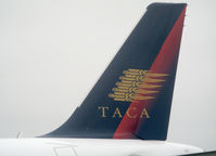 N496TA @ LAX - Central American Air Transportation logo on Airbus fin.