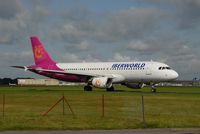 EC-KEN @ BOH - IBERWORLD AIRBUS A320 TAXYING TO 26 BOH