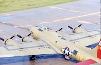 N93012 @ CID - In town for display.  Seen from the control tower - by Glenn E. Chatfield
