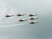 UNKNOWN @ EGVA - F-16C&D/Thunderbirds ADS/RIAT Fairford - by Ian Woodcock
