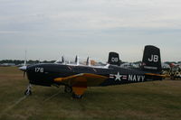 N816JB @ KOSH - Beech T-34B