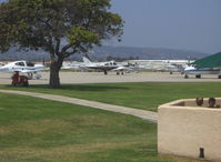 N2182L @ CMA - 1976 Beech 95-B55 BARON, two Continental IO-470-L 260 Hp each, Military T42/T42A COCHISE built under same ATC 3A16 - by Doug Robertson