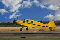 N7692B @ MARTIN FLD - OK. I admit it. I'm new at this, but I shopped in some clouds.