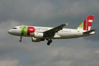 CS-TTK @ BRU - flight TP604 is descending to rwy 25L