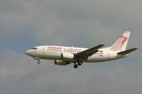 TS-IOI @ BRU - arrival of flight TU4890 from Djerba