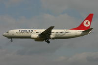 TC-JGO @ BRU - flight  TK1937 is descending to rwy 25L