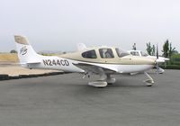 N244CD @ EGBT - Cirrus SR22 G3 GTSX - by Roger Syratt