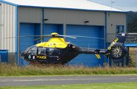 G-CCAU @ EGBO - Police Helicopter - by Terry Fletcher