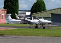 G-FCAB @ EGBO - Diamond Twin Star - by Terry Fletcher
