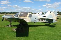 G-BHXA @ EGBD - Bulldog Series 120 - by Terry Fletcher