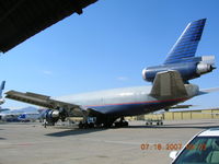 N628FE @ KGYR - DC-10-30 in United Colors with Fedex N number. FAA data shows number was previously on Fedex MD-11 - by John J. Boling