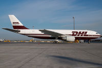 OO-DLI @ VIE - European Air Transport Airbus A300 in DHL colors - by Yakfreak - VAP