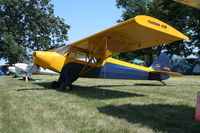 N4745M @ KOSH - Piper PA-11 - by Mark Pasqualino